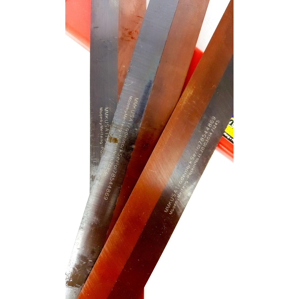 LƯỠI DAO BÀO LIÊN HỢP MMK ĐỎ 410MM* 30* 3 CÓ GHÉP HỢP KIM CAO CẤP