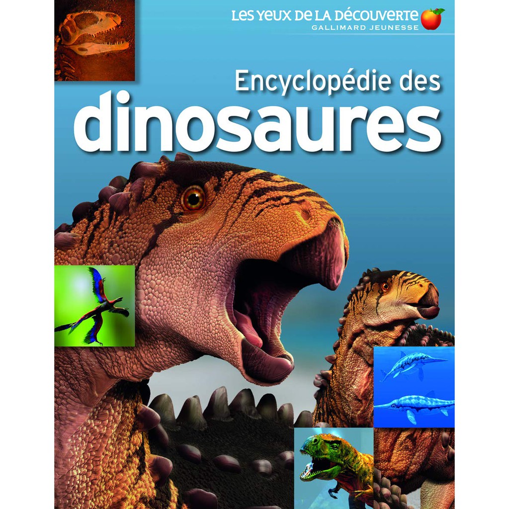 Sách - Bách khoa toàn thư thiếu nhi Pháp: Encyclopédie des dinosaures