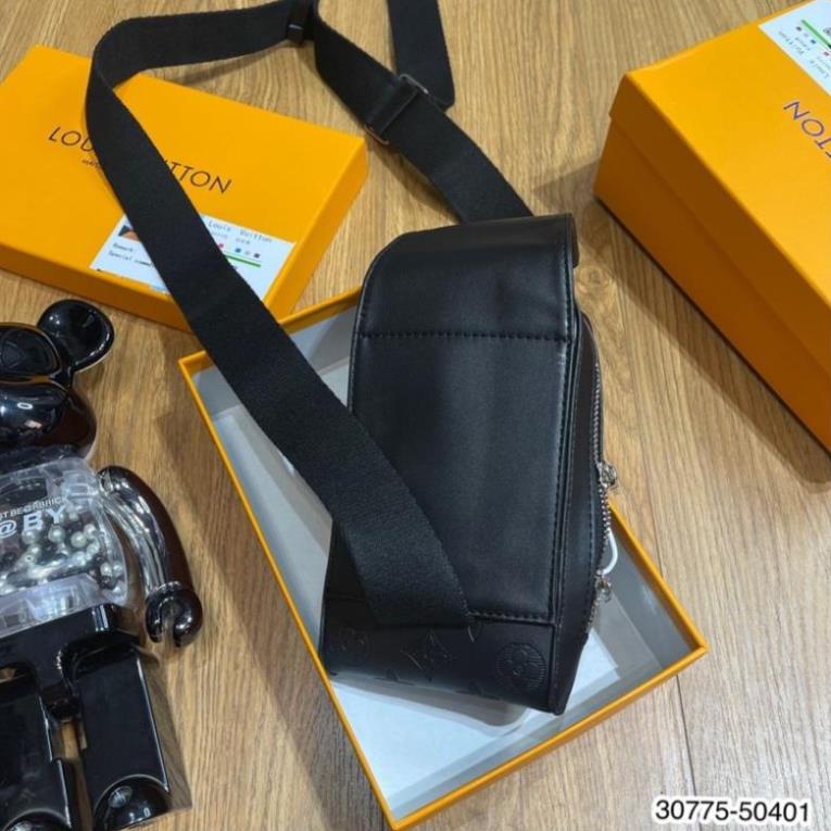[Sẵn Hàng] Túi Da Nam LV Đeo Ngực Full Box - Túi Da LV Nam Đeo Chéo Full Box
