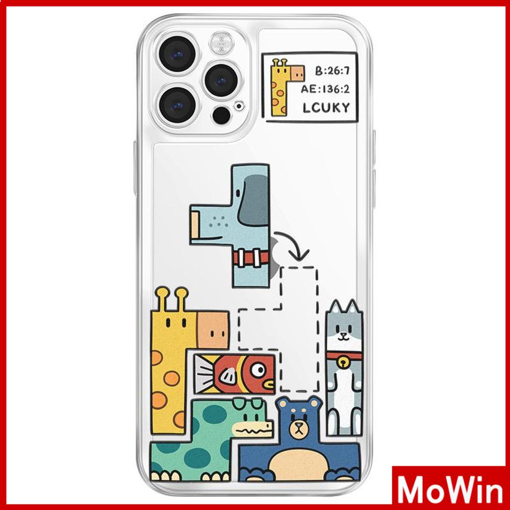 Ốp Điện Thoại Silicon Dẻo Trong Suốt Viền Vuông Bảo Vệ Camera Cho iPhone 13 Pro Max iPhone 12 Pro Max iPhone 11 iPhone 7 Plus