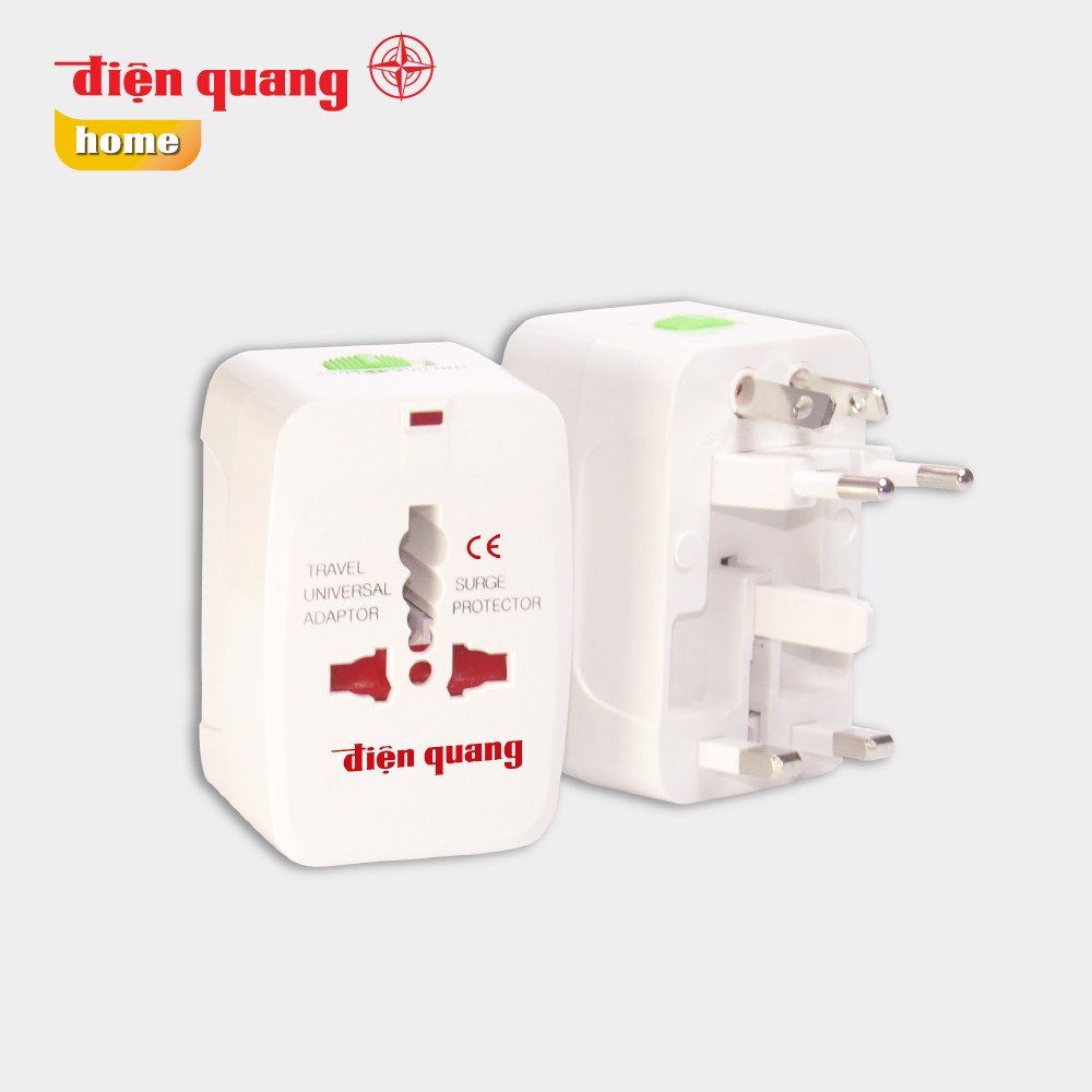 Ổ cắm du lịch Điện Quang ĐQ ESK TV01 chính hãng