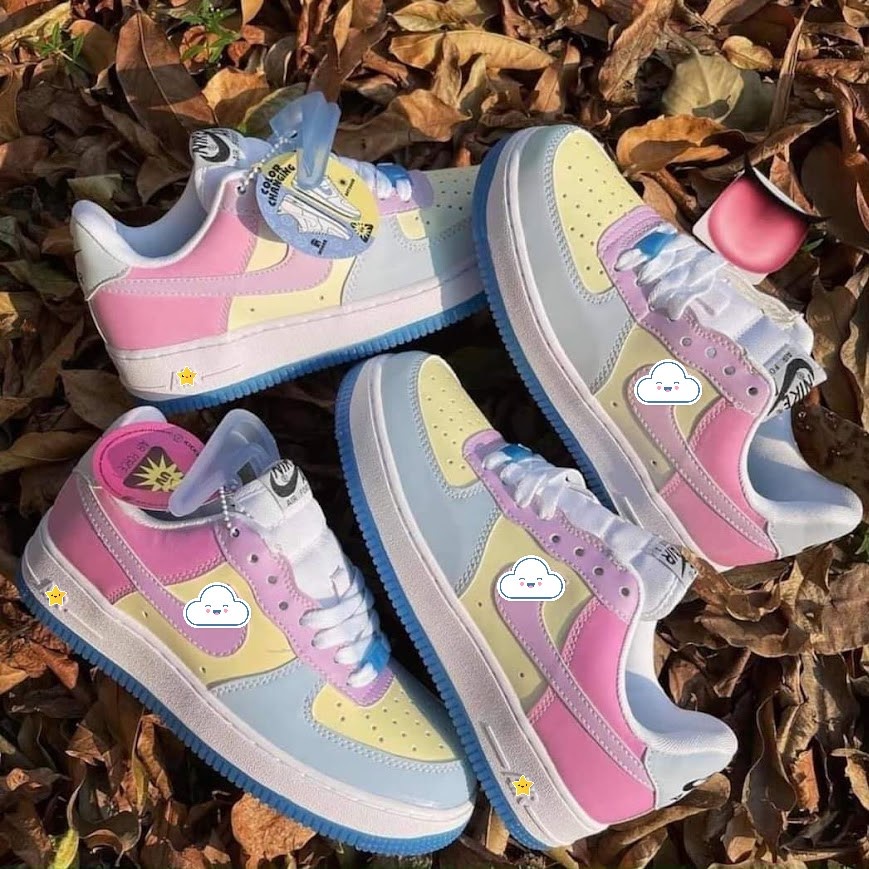 Giày Air Force 1 Low LX UV Reactive ( đổi màu), Giày thể thao nữ Đổi Màu khi tiếp xúc với ánh nắng cực chất