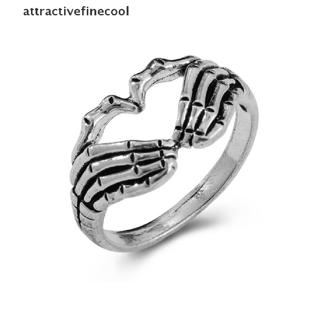 Nhẫn Đeo Tay Hình Bộ Xương Phong Cách Hip Hop Cá Tính Cho Nam Và Nữ