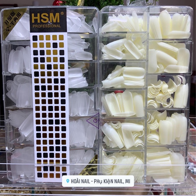 Móng hsm nhám sẵn ( hộp 500m)