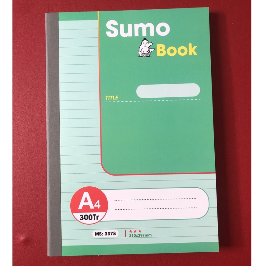 Sổ may gáy Sumo A4 Hải Tiến 300 trang cao cấp