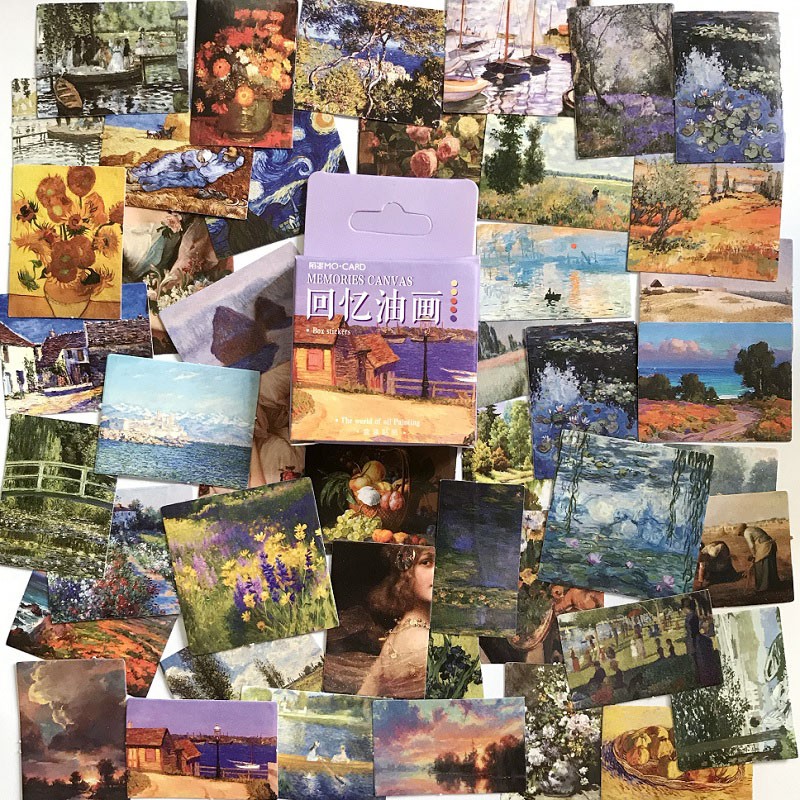 Hộp 45 sticker giấy SH4503 Gachini