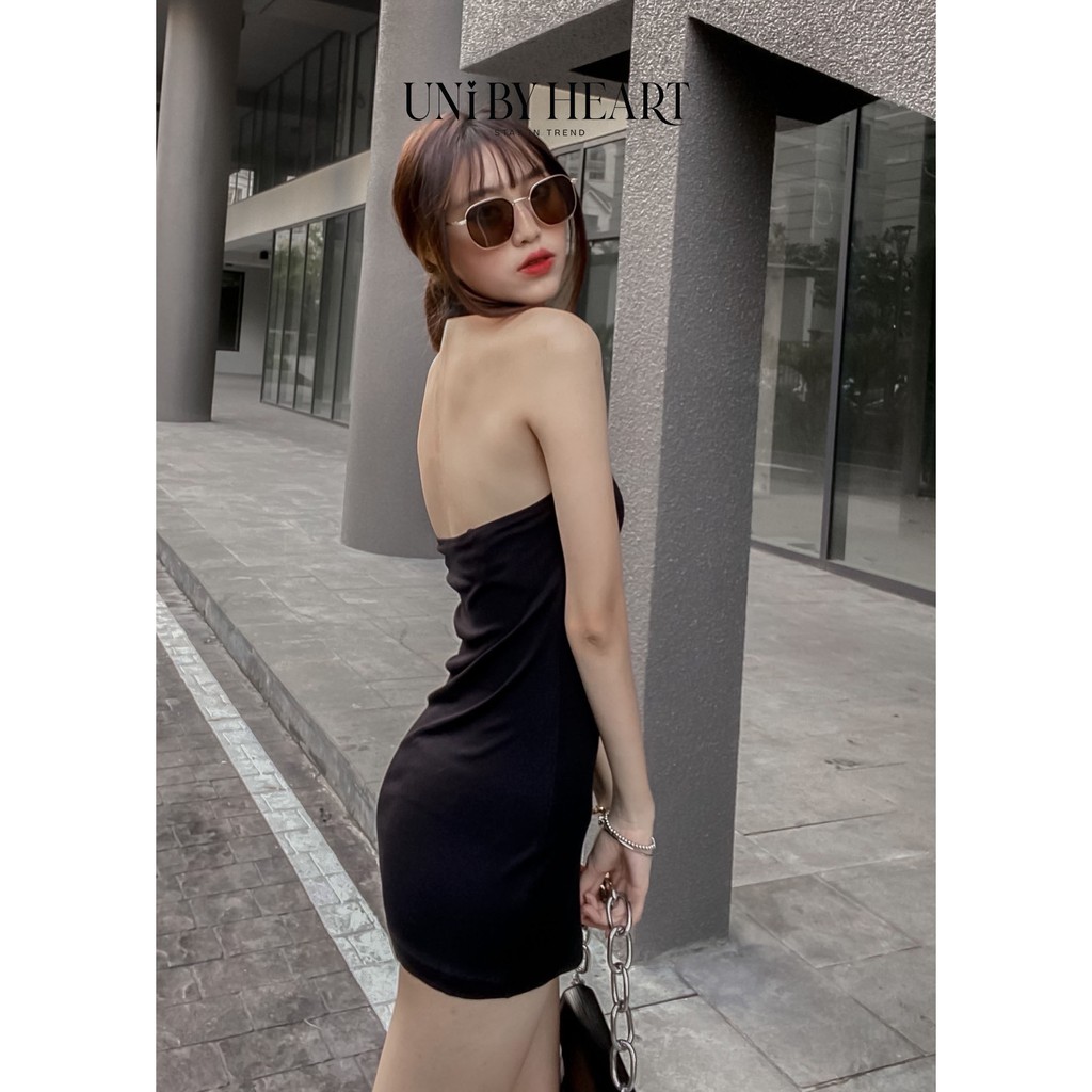 [Mã SKAMA06 giảm 8% tối đa 50K đơn 250K] Váy body nữ Polo Dress VBD018 có cổ, vải co giãn thoáng mát - Uni By Heart | BigBuy360 - bigbuy360.vn