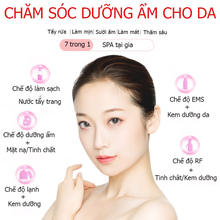 [Free Ship ] Máy Chăm Sóc Da Toàn Diện D919[ Bản Nâng Cấp]