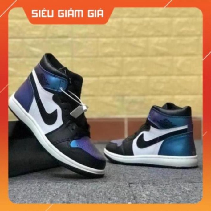 Giầy xanh loang phản quang cao cổ nam nữ full Box