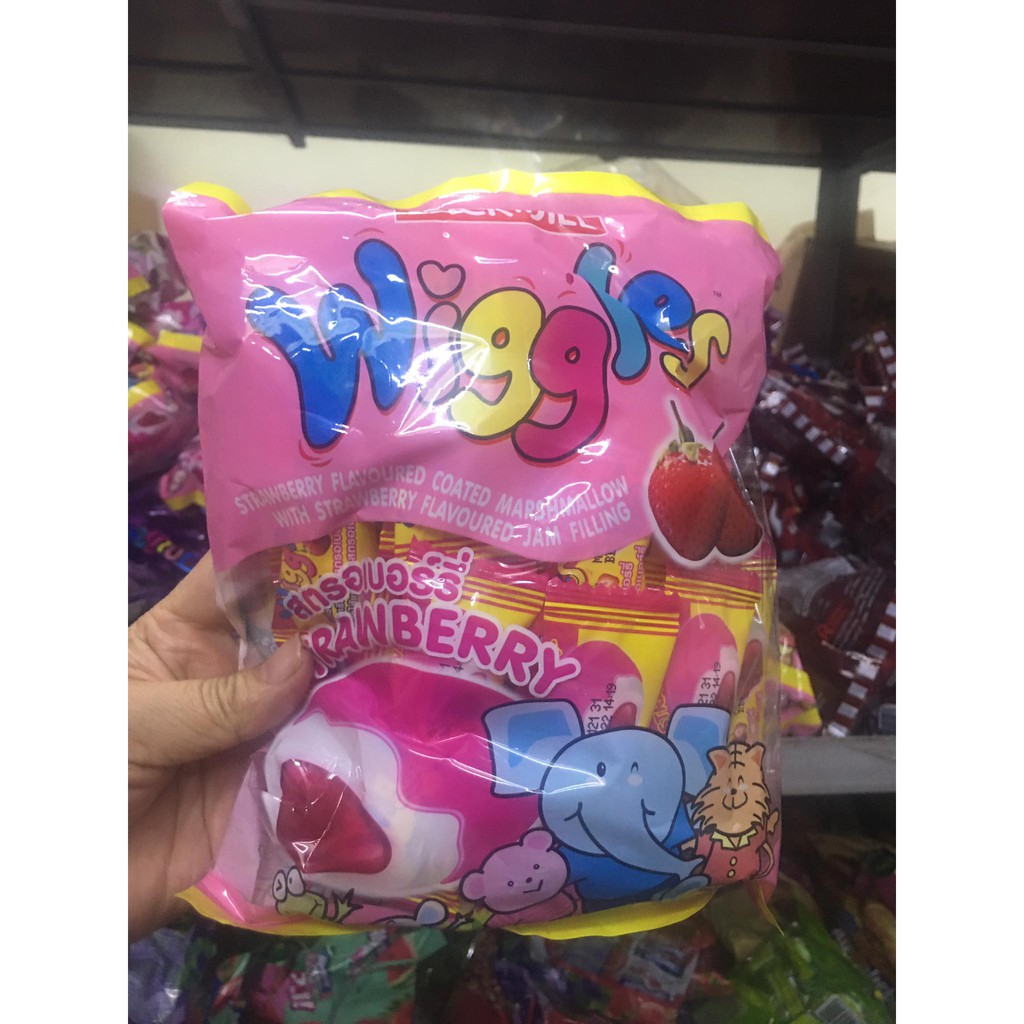 KẸO DẺO WIGGLES THÁI LAN MARSHMALLOW 24 viên x 6 gram
