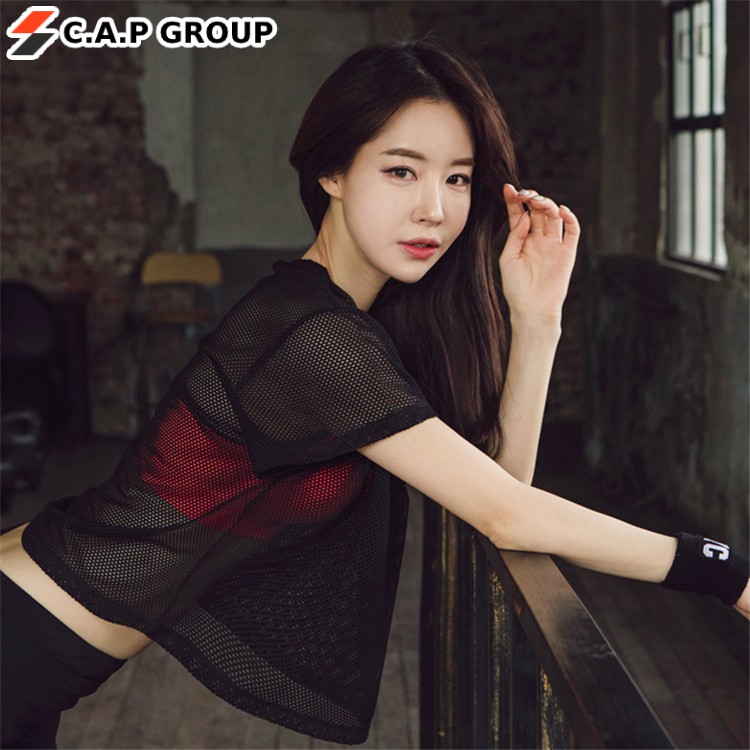 Áo Croptop lưới mặc ngoài Bra tập Gym Yoga áo này mà kết hợp với set quần áo tập Shop bán thì cực Sexy và siêu đẹp