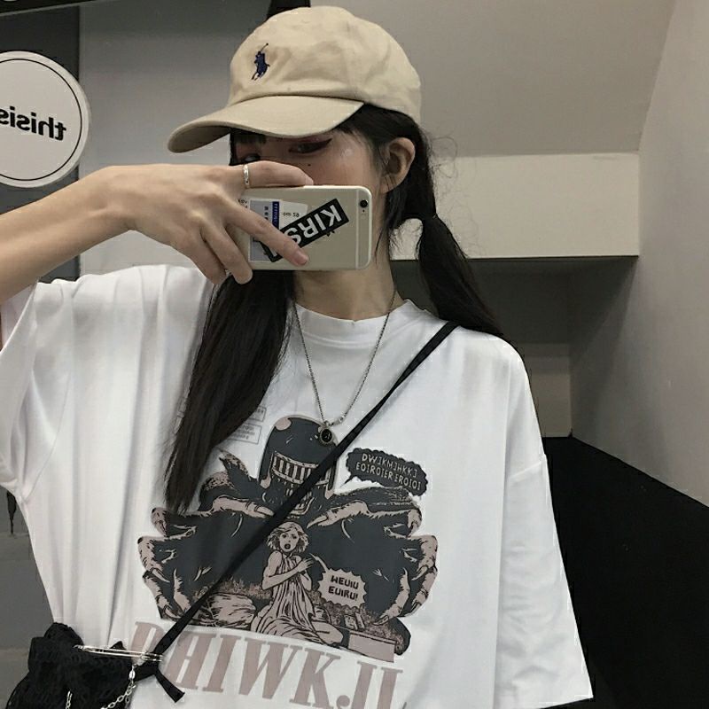Áo Thun Tay Lỡ Nam Nữ Unisex Form Rộng Ulzzang