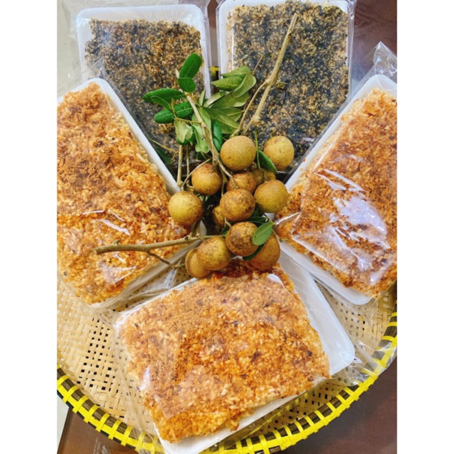 Cơm Cháy Chay (rong biển/ chà bông)