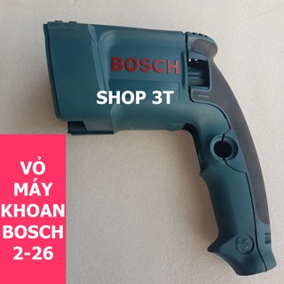 Vỏ máy khoan bosch xanh 2-26, vỏ sau máy khoan 2-26