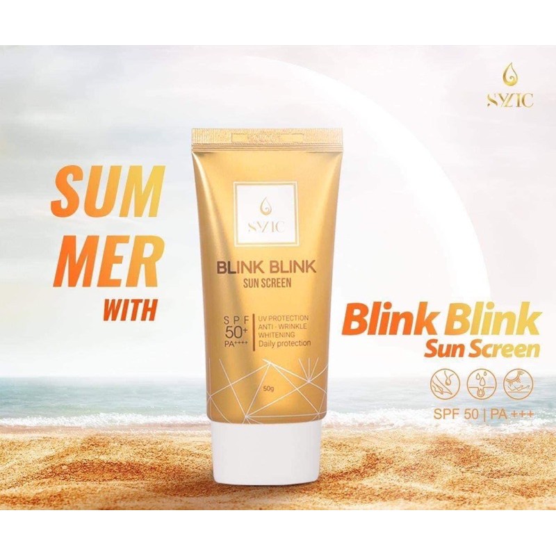 Kem chống nắng Blink Blink nâng tone da (Sylic)