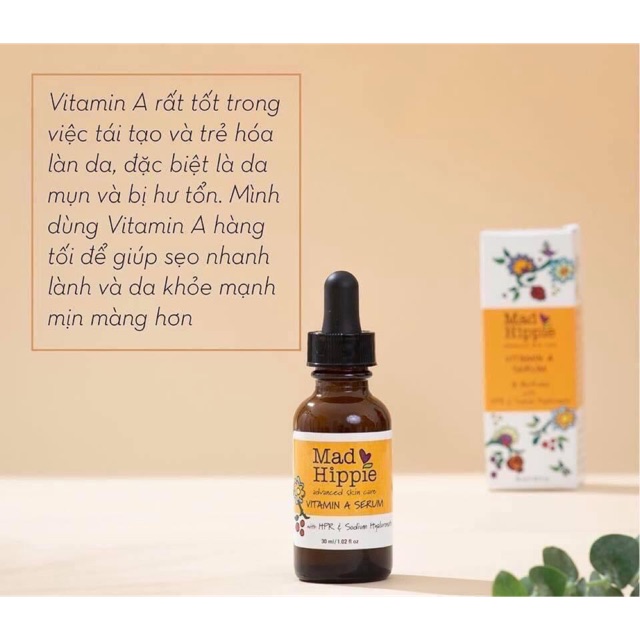 Mad Hippie Vitamin A serum