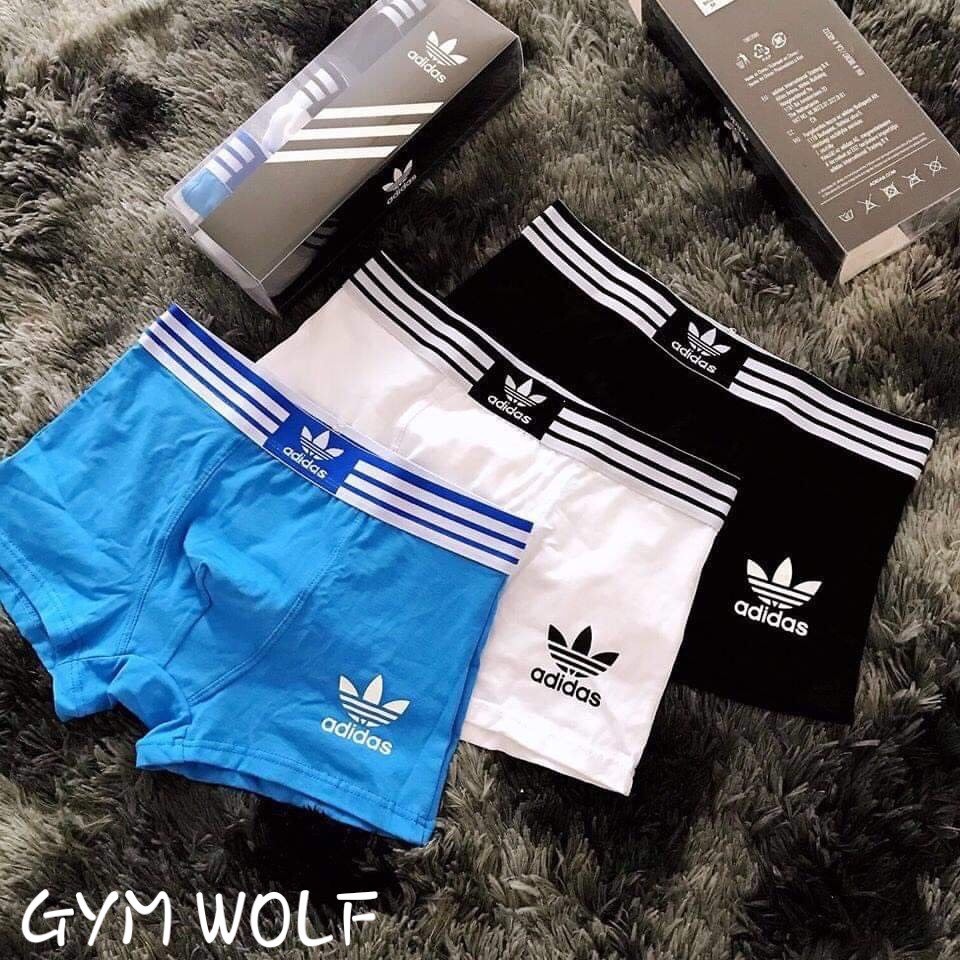 Quần Lót Nam Thun Lạnh ADIDAS Cao Cấp Quần Sip Nam Boxer Quần Chíp Nam Mềm Mại Co Dãn 4 Chiều Cực Thoáng Khí