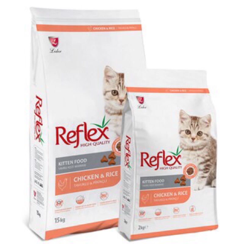 Thức Ăn Khô Cho Mèo Hạt REFLEX Thổ Nhĩ Kỳ Cho Mèo Con KITTEN - Bao 15kg