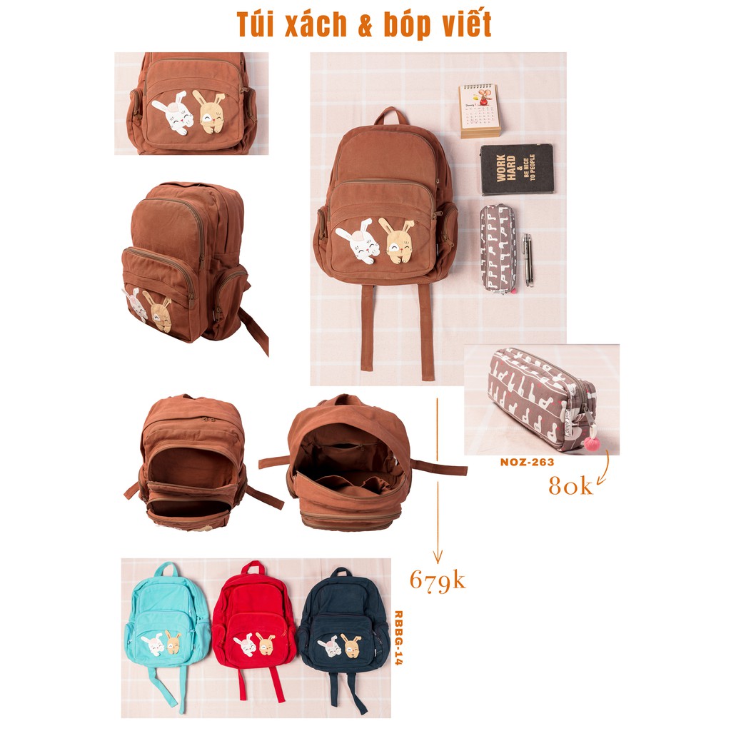 Balo người lớn size lớn PET SHOP RBBG-014
