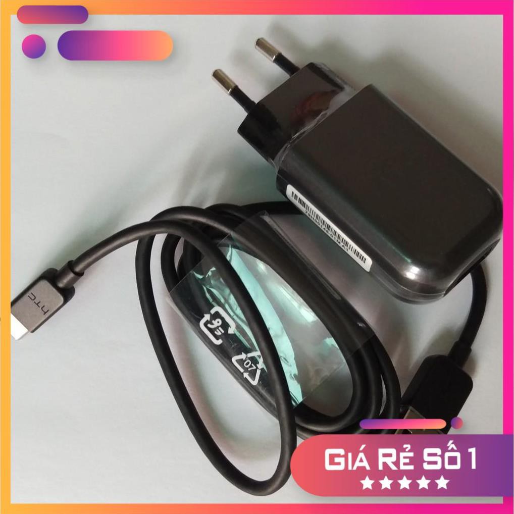 Sale giá rẻ Free ship Bộ Sạc Nhanh HTC Quick Charge 3.0 và Cáp Type-C HTC CÁP CHUI SẠC ĐẦU TO