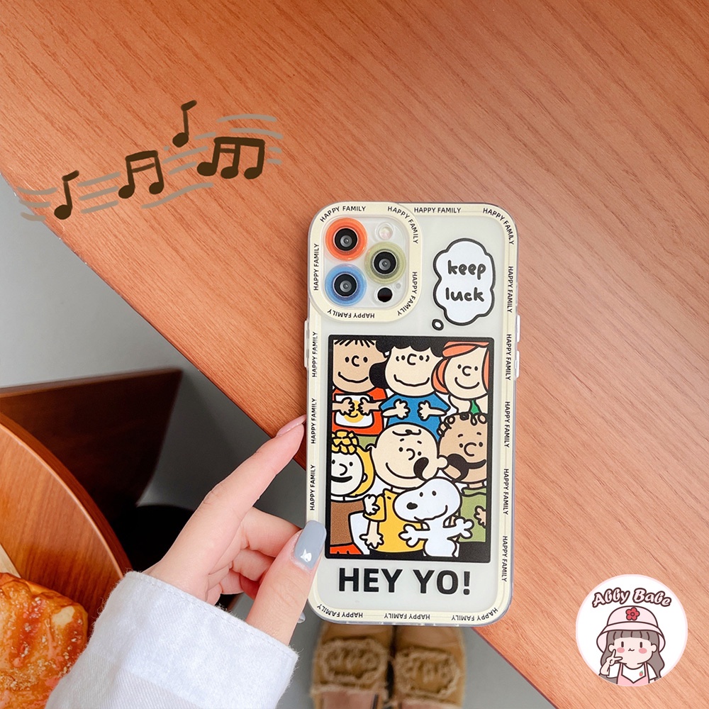 Ốp Điện Thoại TPU Dẻo Họa Tiết Hoạt Hình Gia Đình Nhiều Màu Dễ Thương Cho IP 13 12 11 Pro Max XR 7 Plus