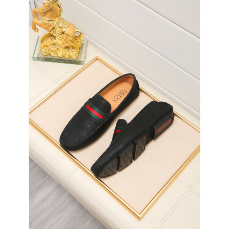 Giày lười nam GC da bò nhập khẩu siêu bền Gucci