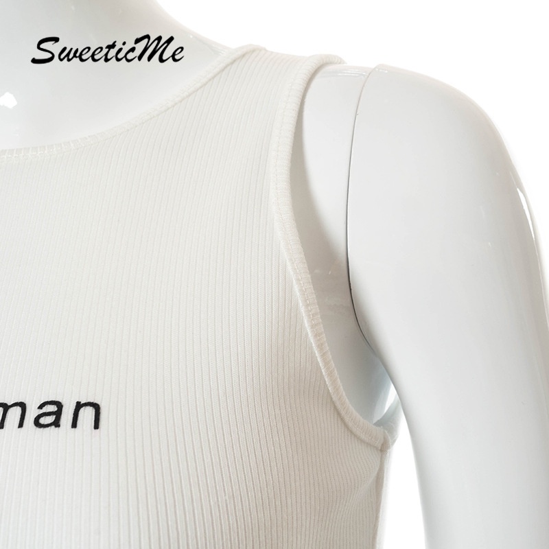 Áo Không Tay Sweeticme In Chữ Gợi Cảm 2021 | BigBuy360 - bigbuy360.vn