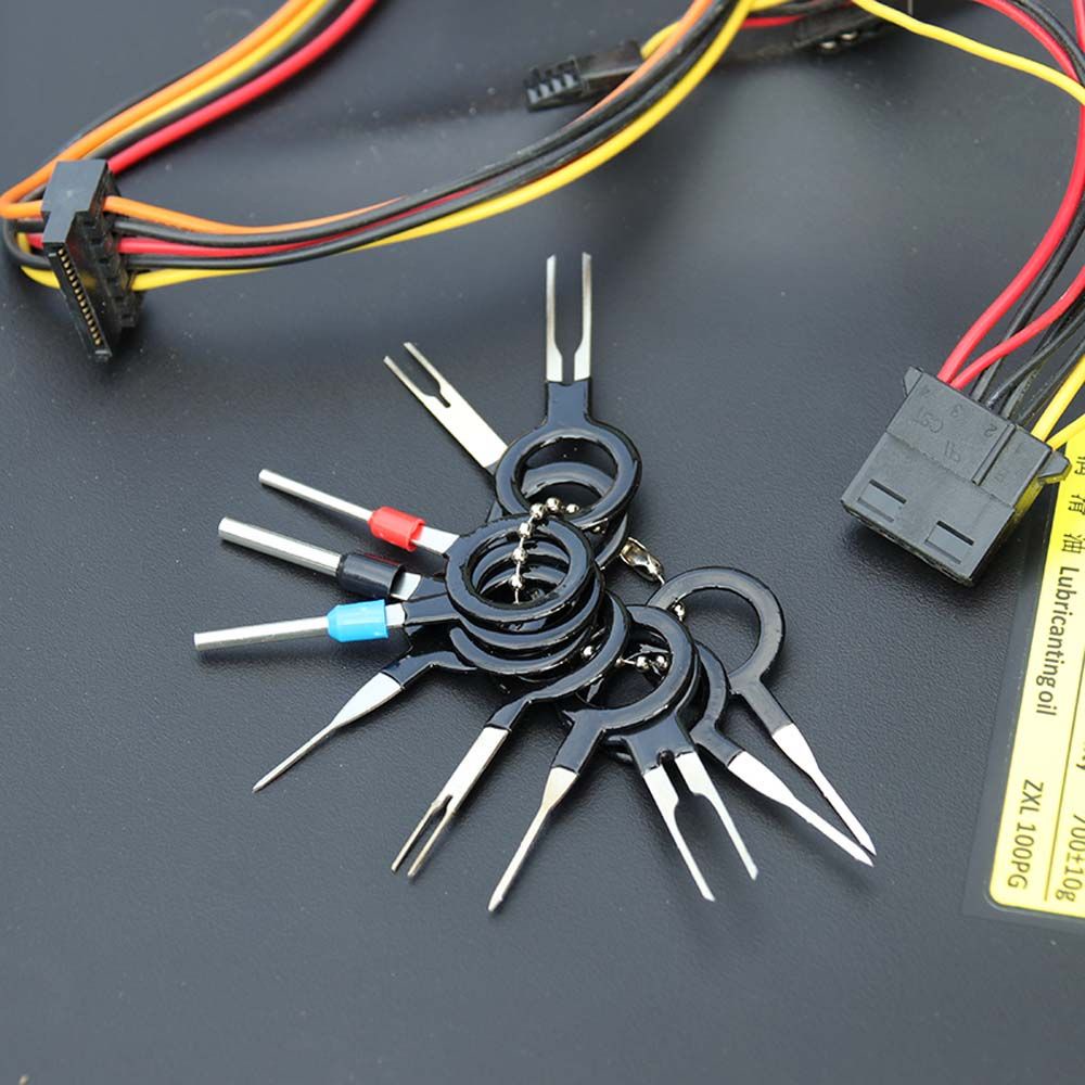 Bộ 11 dụng cụ tháo lắp dây điện xe hơi bằng thép không gỉ