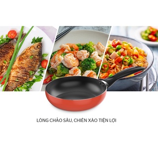 Chảo chống dính bếp từ sunhouse 20 26 28 cm chảo xào lòng sâu siêu dày mới 100% chính hãng bảo hành toàn quốc