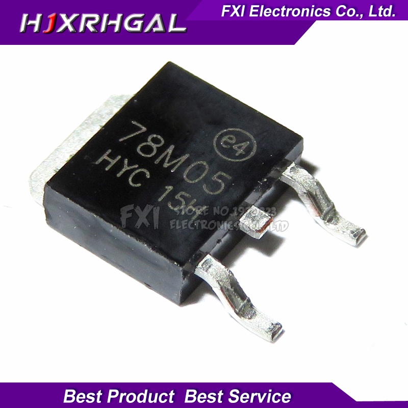 Bộ 10 Linh Kiện Điện Tử 78m05 7805 To-252 750ma