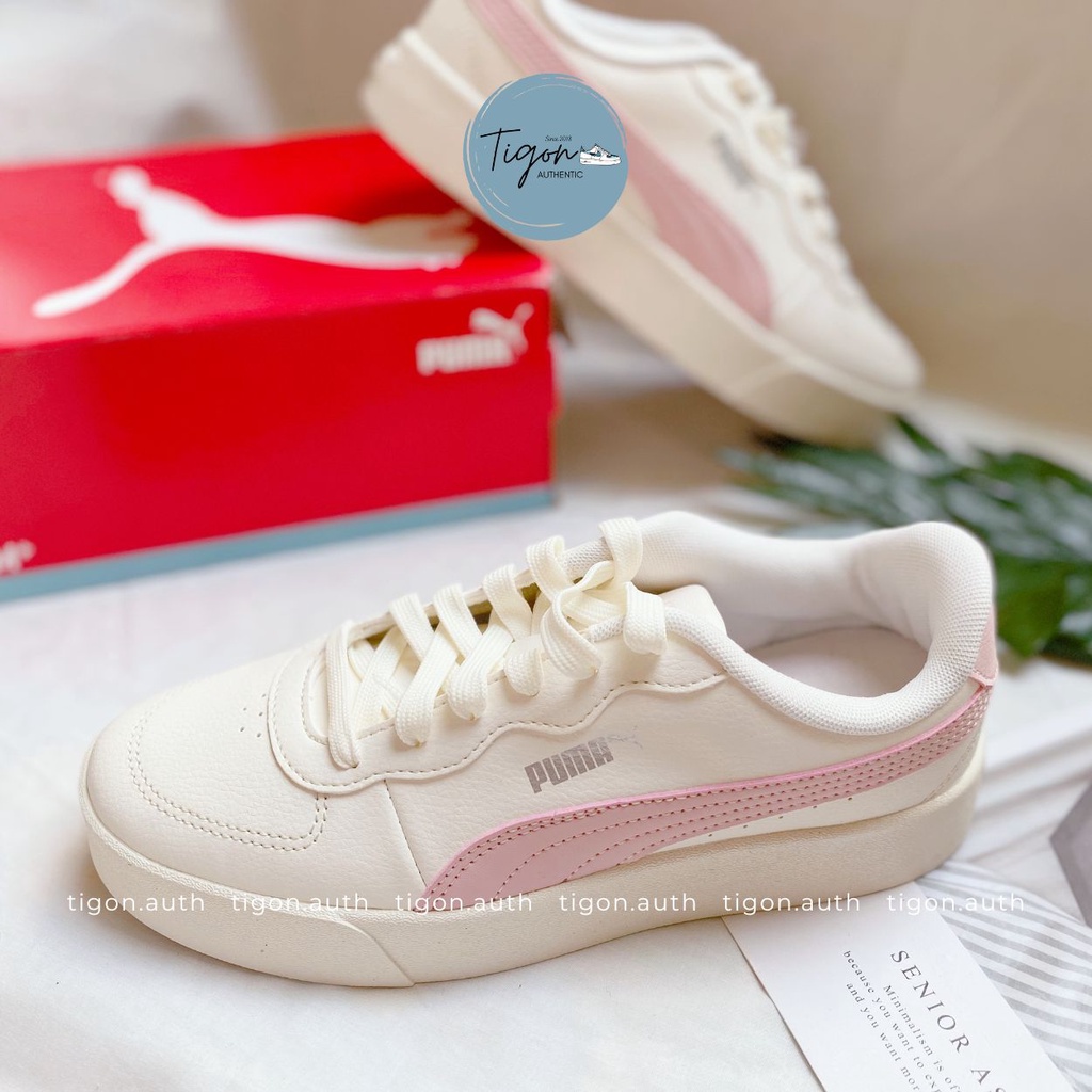 Giày sneaker nữ Puma Skye Clean hồng, giày thể thao nữ chính hãng  Tigon.auth