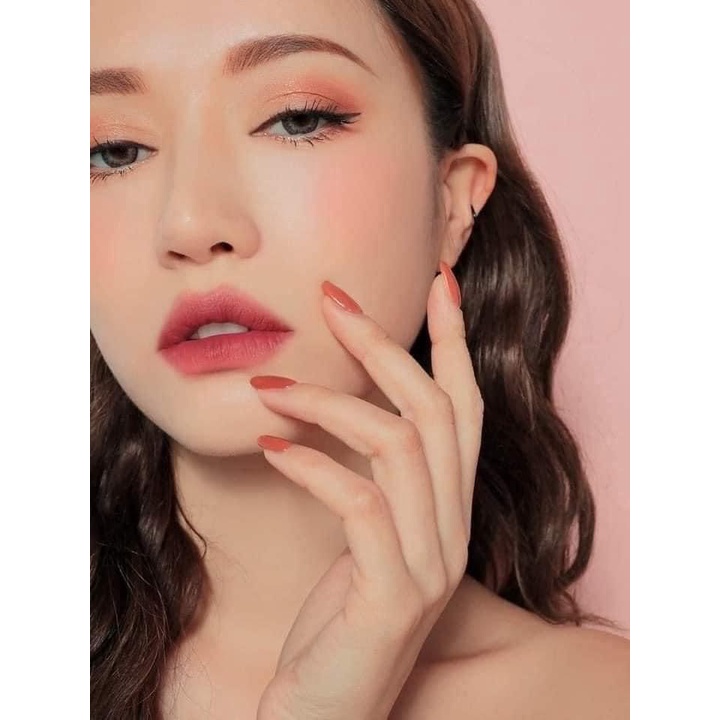 Son 3CE Cloud Lip Tint Fairy Cake - màu Hồng Đất siêu xinh