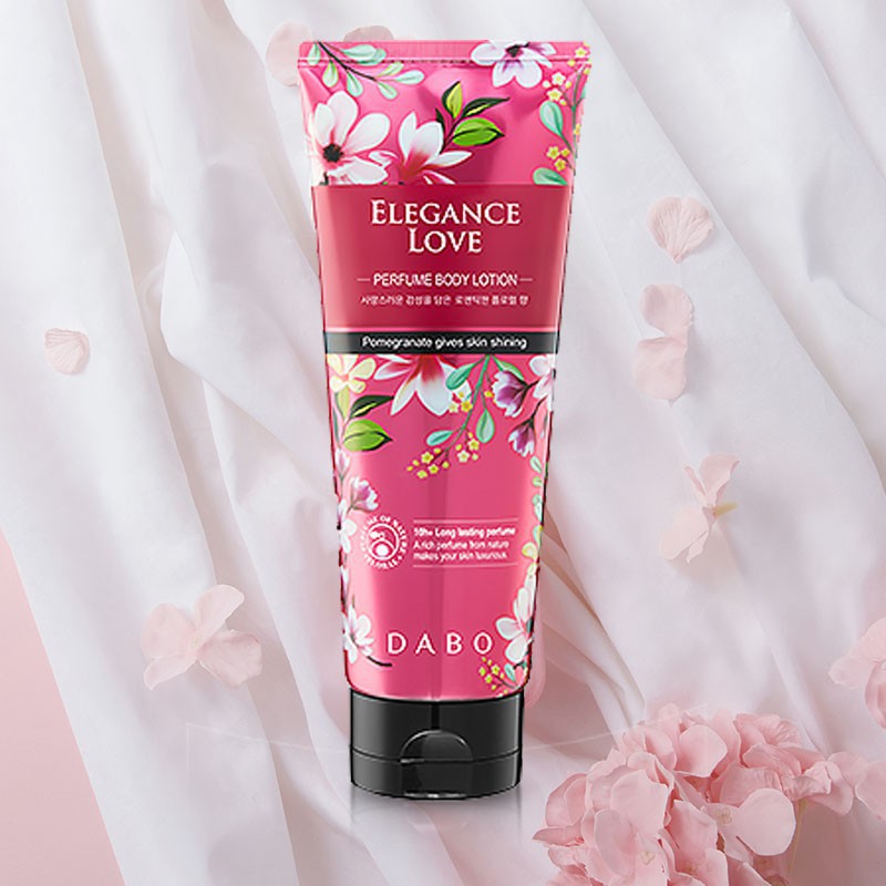 Dưỡng Thể Trắng Da Body DABO 200ml hương nước hoa Dưỡng trắng da, Chống lão hóa da, Giảm sắc tố đen, Dưỡng ẩm
