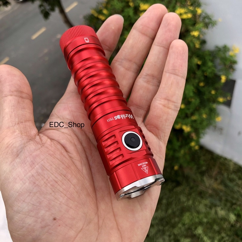 Wurkkos TS21 Đèn Pin Siêu Sáng 3500 Lumen Led 3 * SST20 Sạc USB Type C Đèn EDC Pin 21700 Nhỏ Gọn Chính Hãng