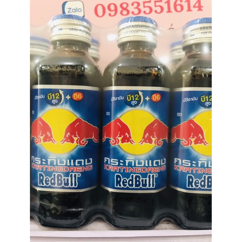 Bò húc RedBull chai thủy tinh 150ml
