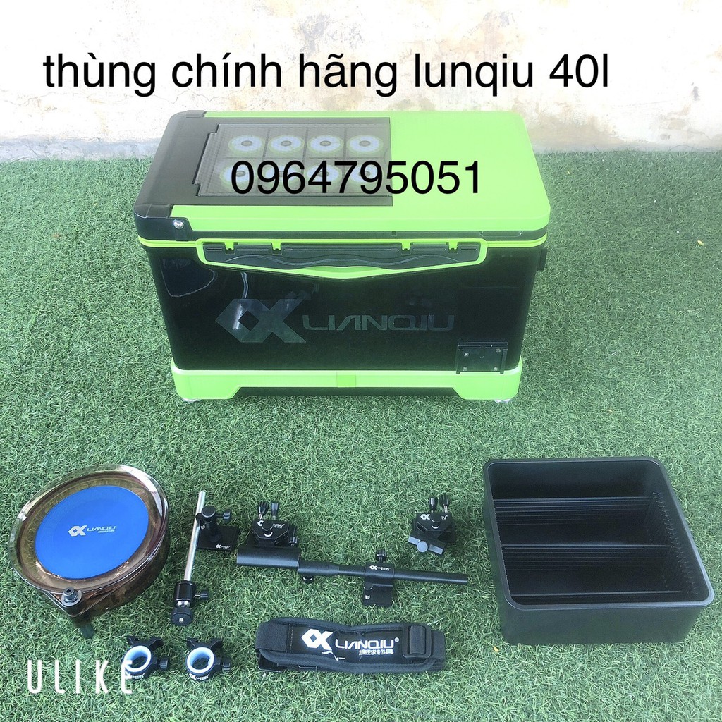 THÙNG CÂU ĐAI CHÍNH HÃNG XLINQIU 40L [ sieuthidocau68 ]