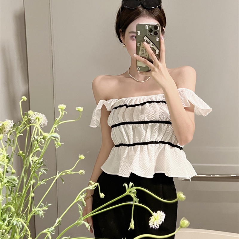 Áo Sơ Mi Không Tay Cổ Vuông Thời Trang Dành Cho Nữ