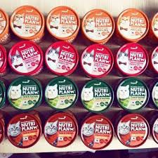 pate cho mèo hàn quốc nutri plan nhiều vị - 160g/lon