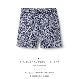 Quần ngắn janie and jack - e.t. floral poplin short