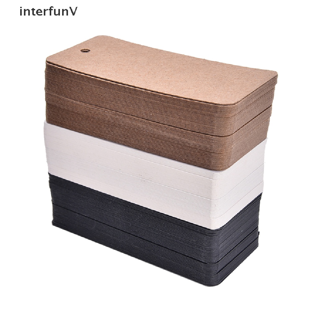 Set 50 Thẻ Giấy Kraft Trang Trí Quà Sinh Nhật DIY