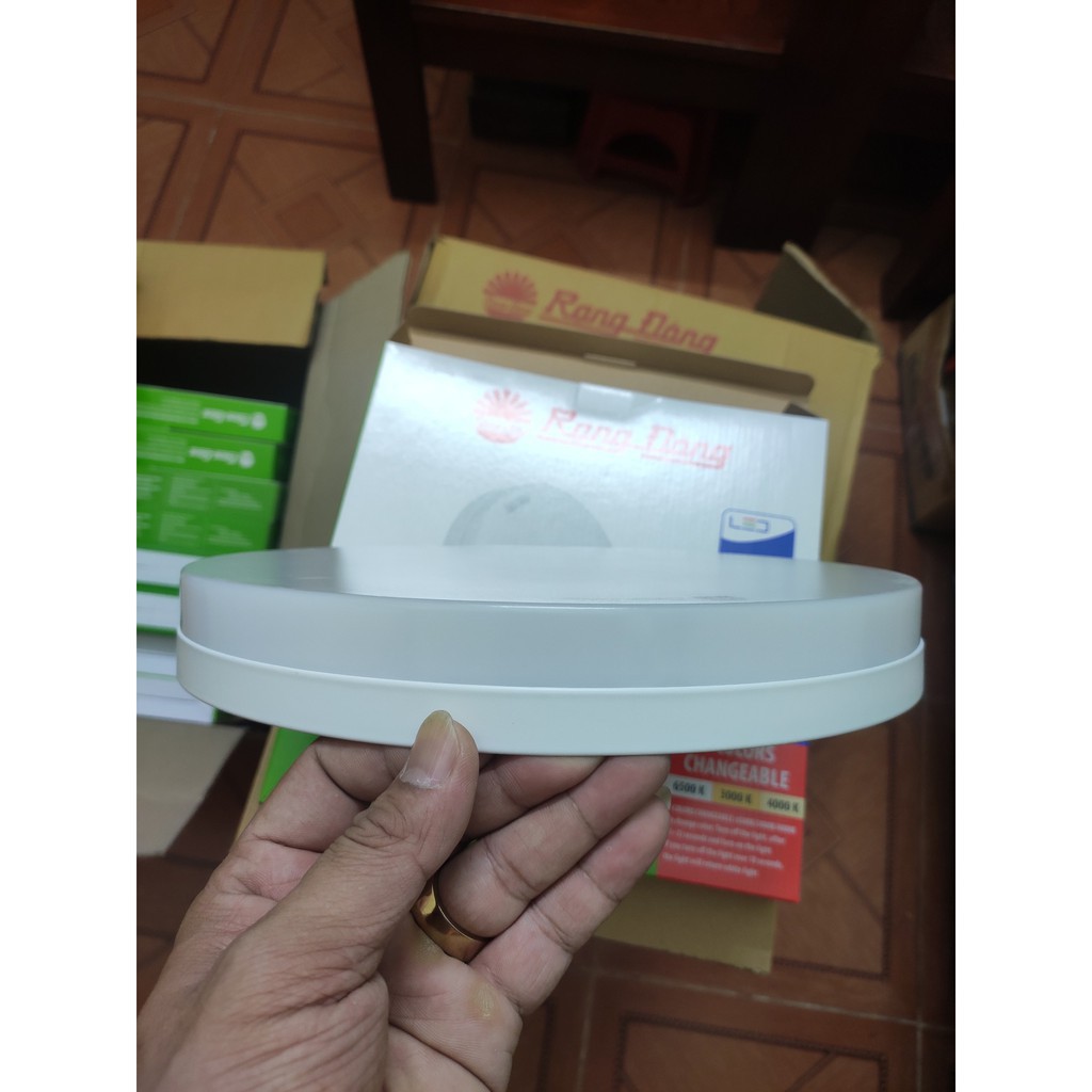 Đèn Led ốp trần cảm biến 18W Rạng Đông, loại tràn viền, LN12.RAD 220/18W bảo hành 24 tháng | BigBuy360 - bigbuy360.vn