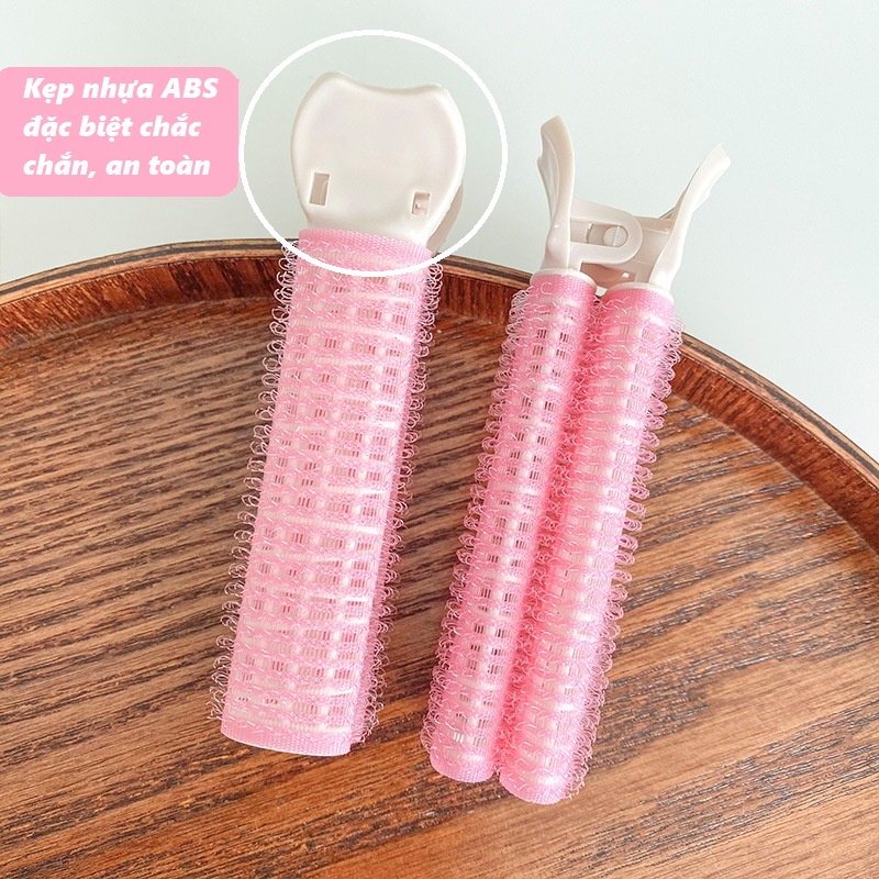 Kẹp phồng chân tóc mái - Lô uốn tự dính mái bay nữ đẹp phong cách Hàn Quốc