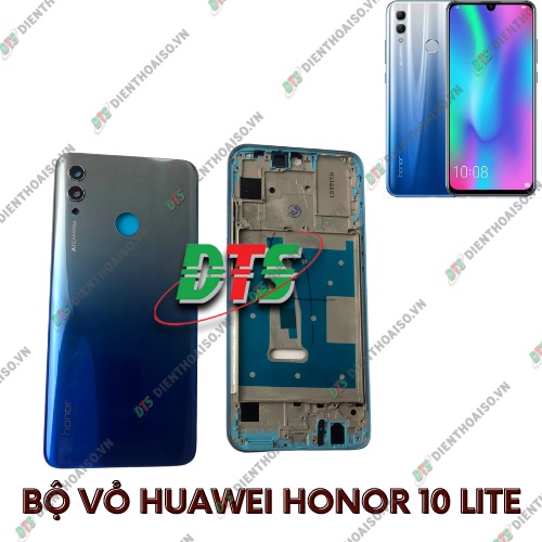 Vỏ bộ huawei honor 10 lite xanh chuyển sắc