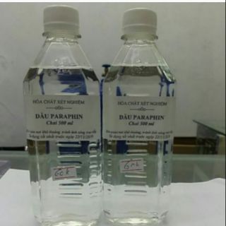 Dầu bôi trơn paraphin 500ml date trên ảnh sẽ thay đổi theo thời gian