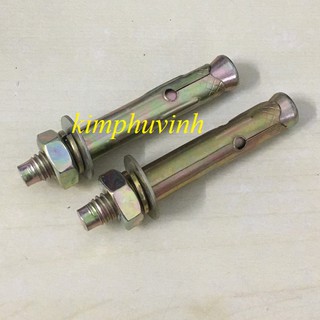 10 con - 10x80mm TẮC KÊ NỞ SẮT -  BULONG NỞ SẮT