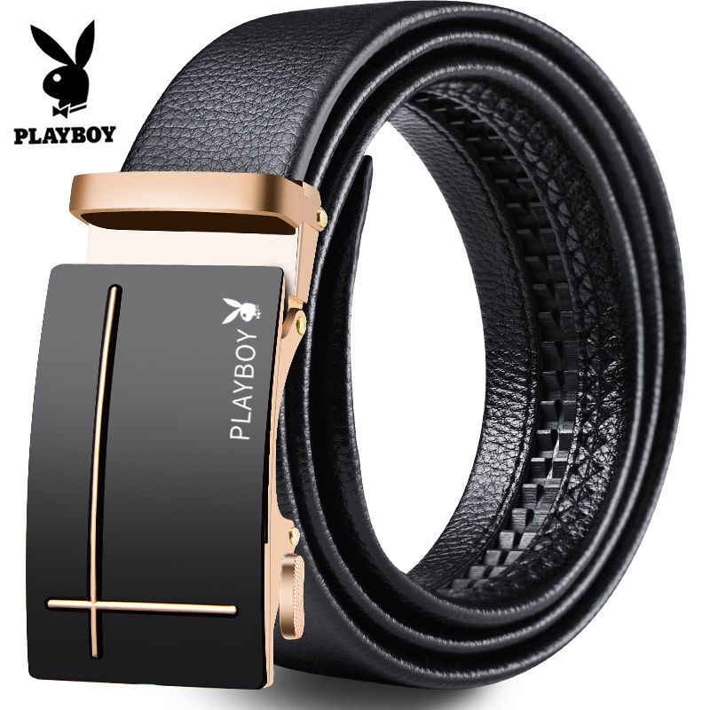 Playboy Men's Belts are made of soft Korean style leather