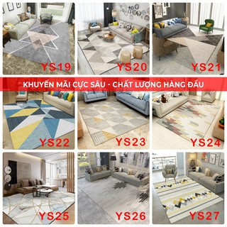 [THẢM HOT 2020] GIÁ SỈ Thảm trải sàn, thảm trang trí, thảm phòng khách, thảm văn phòng 4 kích thước, nhiều họa tiết