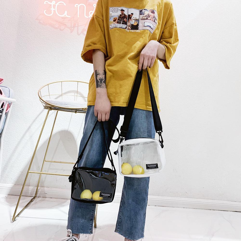 Túi đeo chéo trong suốt phong cách Hàn Quốc cho cả nam và nữ | BigBuy360 - bigbuy360.vn