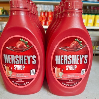 Siro vị dâu Hershey’s Syrup- Delicious Strawberry Flavor
