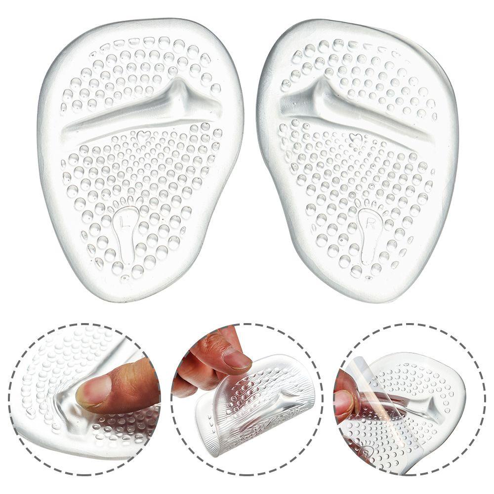 Cặp Đệm Silicone Dán Đế Giày Dép Chống Trượt